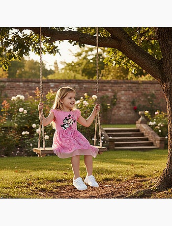 Disney - vestido criança com padrão