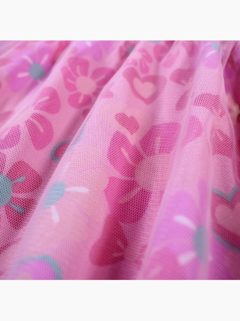 Disney - vestido criança com padrão Rosa - Kiabi
