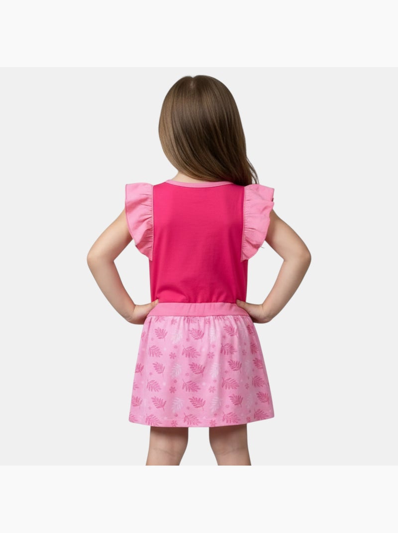 Disney - Vestido criança com padrão Rosa - Kiabi