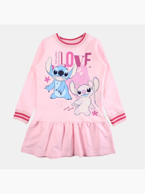 Disney - Vestido de manga comprida com personagens - Kiabi Disney - Vestido de manga comprida com personagens - Kiabi