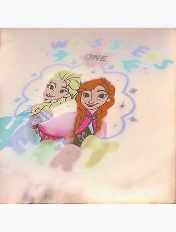 Disney - Vestido de tule menina com personagem e padrões