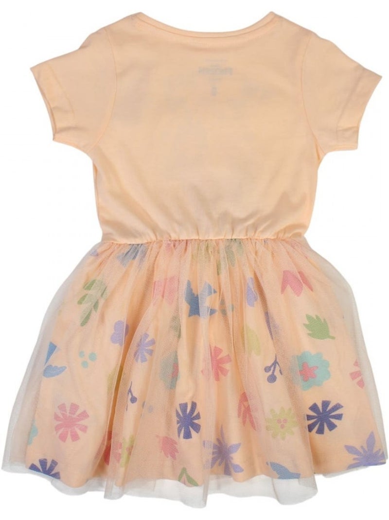 Disney - Vestido de tule menina com personagem e padrões Rosa - Kiabi