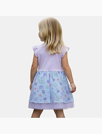 Disney - Vestido infantil com estampa animada