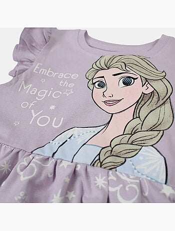 Disney - Vestido menina com personagem e padrões