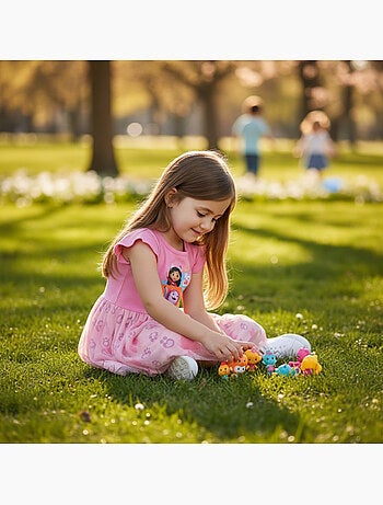 Disney - Vestido menina estampado com tule