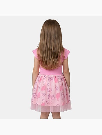 Disney - Vestido menina estampado com tule