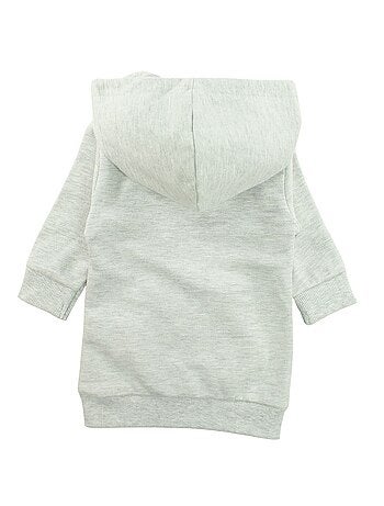 Disney - Vestido polar com capuz menina com bolso canguru