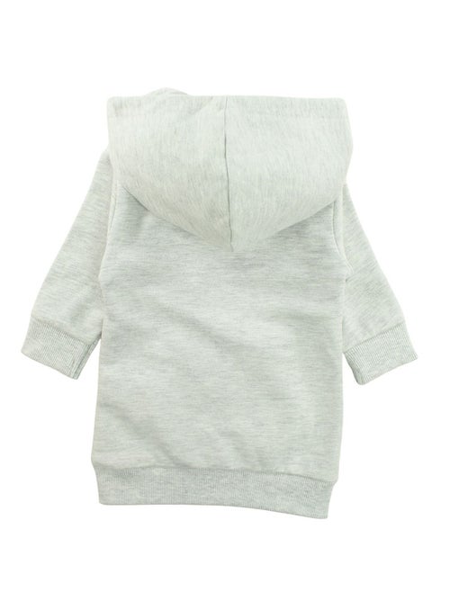 Disney - Vestido polar com capuz menina com bolso canguru - Kiabi Disney - Vestido polar com capuz menina com bolso canguru - Kiabi