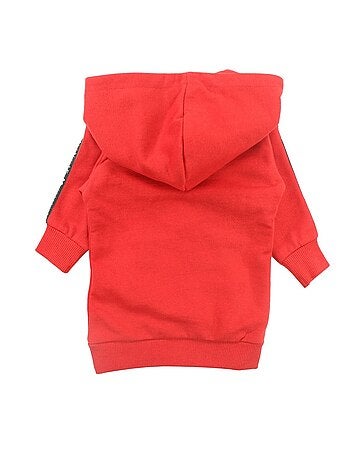 Disney - Vestido polar com capuz menina com bolso canguru