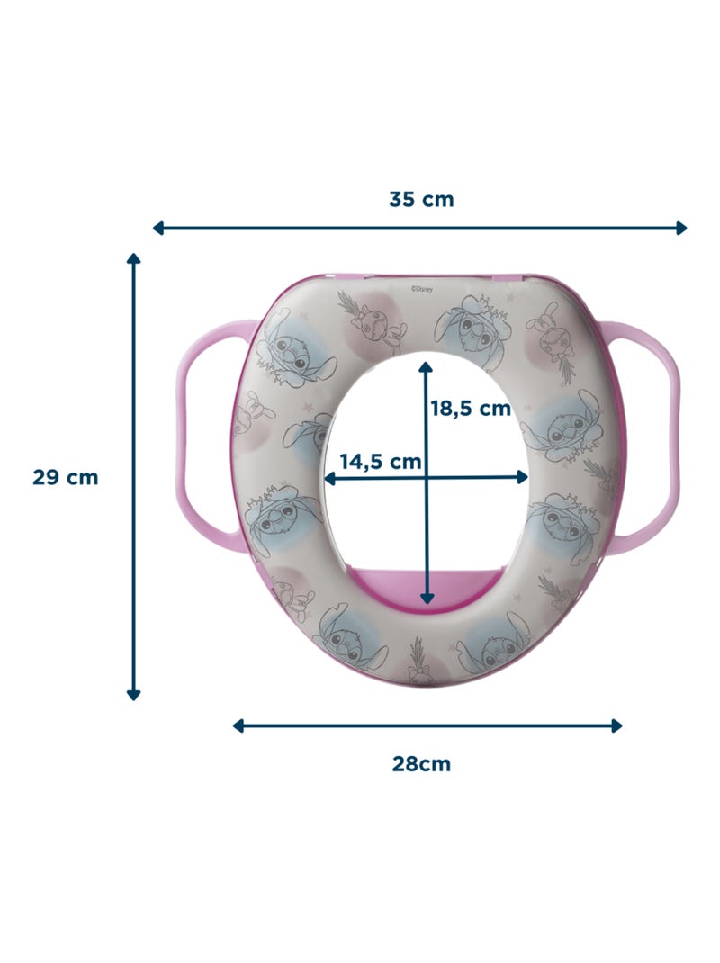 Disney baby tira-redutor sanitário conforto com pegas 12+ meses Roxo - Kiabi