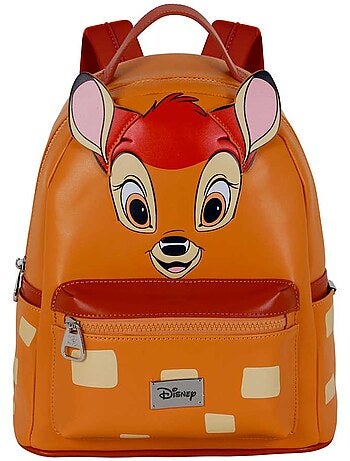 Disney Bambi Face Mochila Heady, Marrom