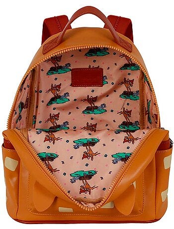 Disney Bambi Face Mochila Heady, Marrom