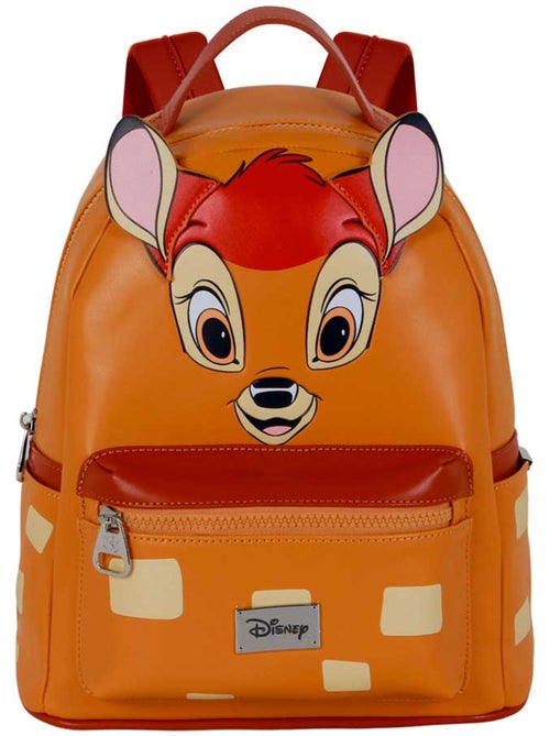 Disney Bambi Face Mochila Heady, Marrom - Kiabi Disney Bambi Face Mochila Heady, Marrom - Kiabi