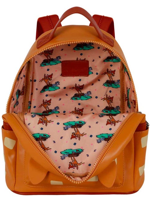 Disney Bambi Face Mochila Heady, Marrom - Kiabi Disney Bambi Face Mochila Heady, Marrom - Kiabi