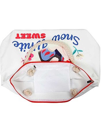 Disney Branca de Neve Sweet Bolsa de Praia Soleil, Branca