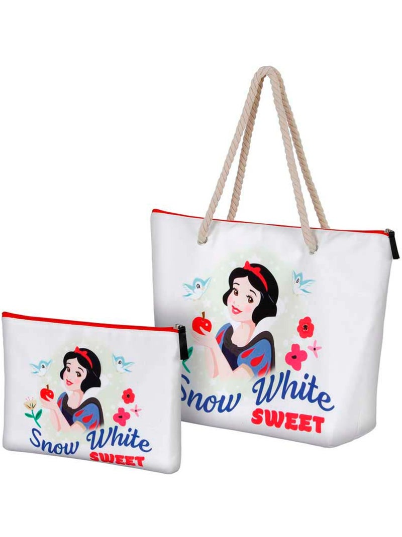 Disney Branca de Neve Sweet Bolsa de Praia Soleil, Branca Branco - Kiabi
