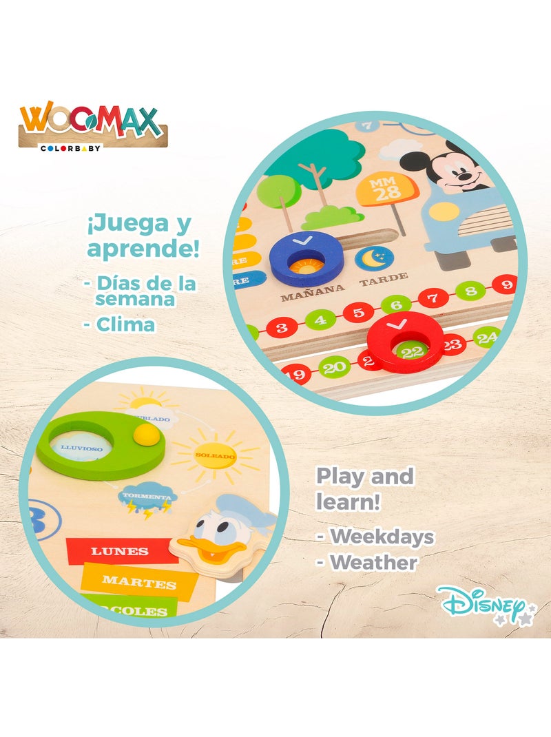 Disney Calendário de madeira WOOMAX N/D - Kiabi