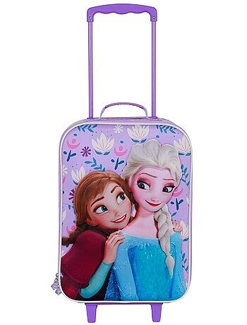 Disney Frozen 2 Beauty Mala Trolley Soft 3D, Lilás