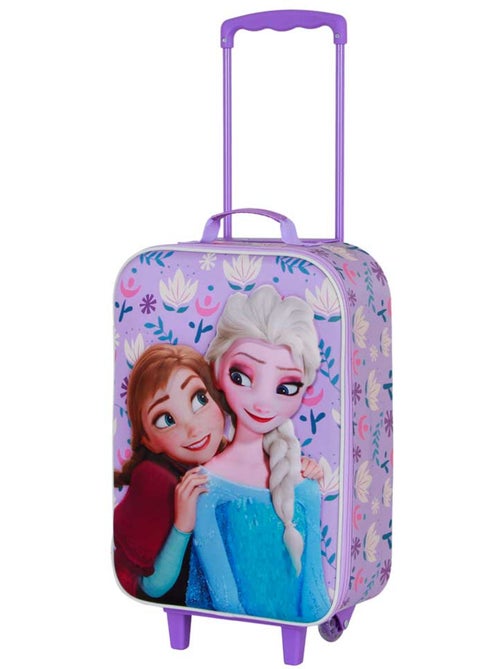 Disney Frozen 2 Beauty Mala Trolley Soft 3D, Lilás - Kiabi
