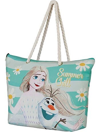 Disney Frozen 2 Chill Bolsa de Praia Soleil, Azul