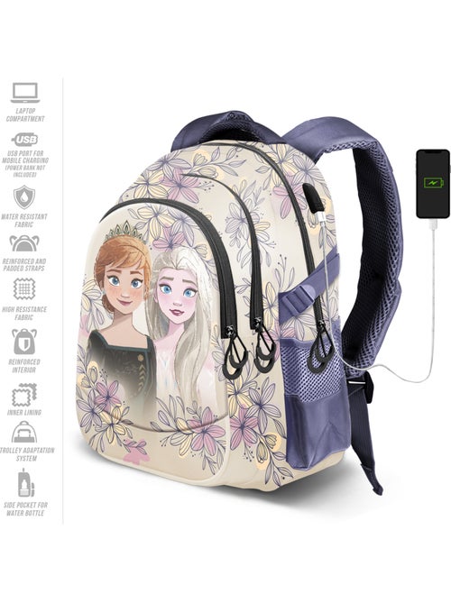 Disney Frozen 2 Emotion Mochila Running PLUS, Bege - Kiabi