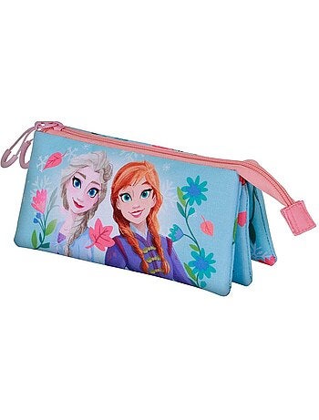 Disney Frozen 2 Heart Estojo Triplo, Azul