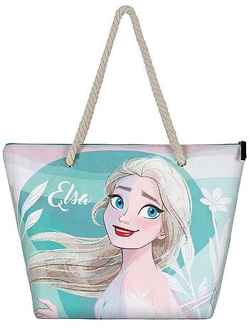 Disney Frozen 2 Summer Bolsa de Praia Soleil, Azul