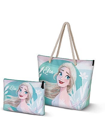 Disney Frozen 2 Summer Bolsa de Praia Soleil, Azul