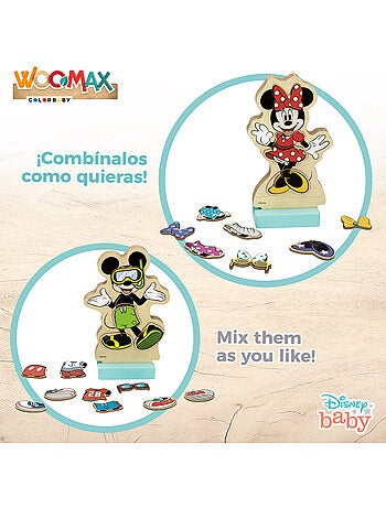 Disney Jogo de Vestir Magnético WOOMAX