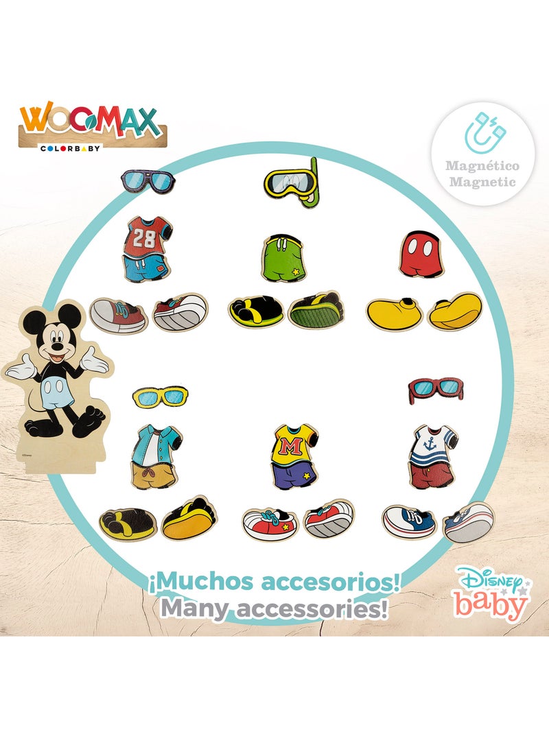 Disney Jogo de Vestir Magnético WOOMAX N/D - Kiabi
