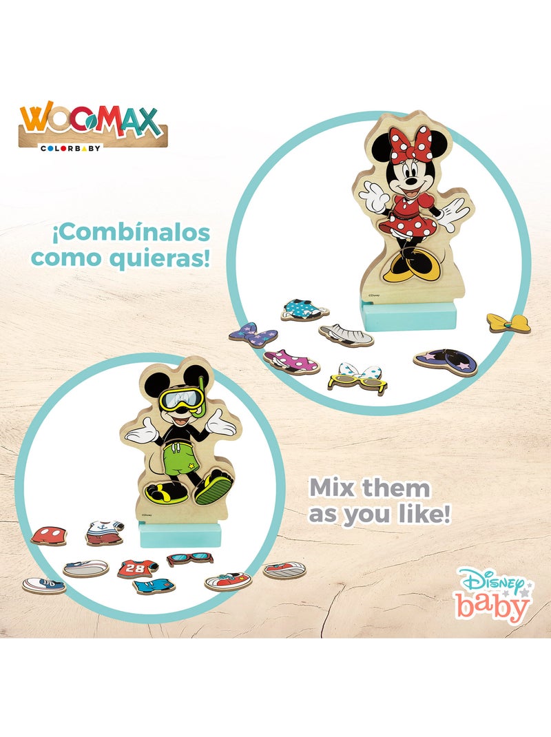 Disney Jogo de Vestir Magnético WOOMAX N/D - Kiabi
