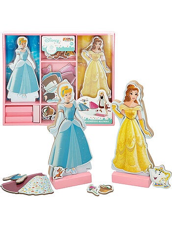 Disney Jogo magnético princesas vestidas WOOMAX