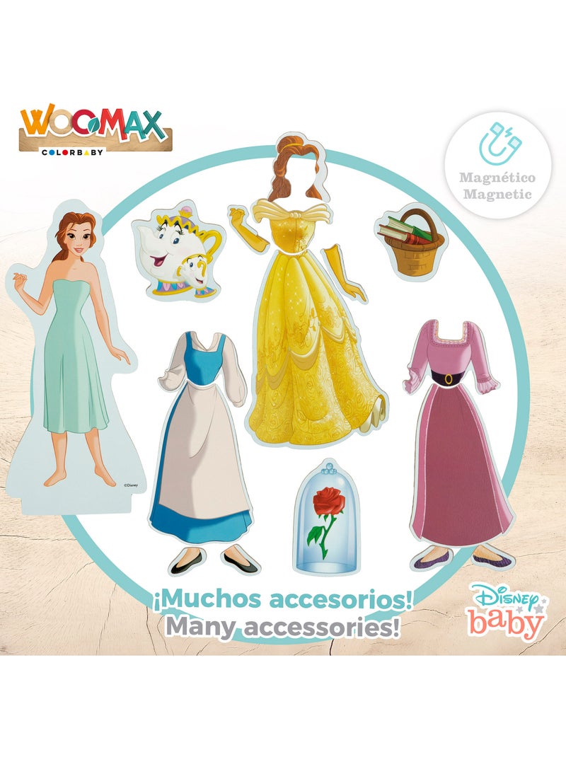 Disney Jogo magnético princesas vestidas WOOMAX Multicolorido - Kiabi