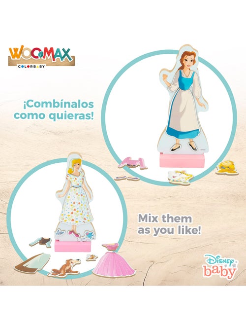 Disney Jogo magnético princesas vestidas WOOMAX - Kiabi