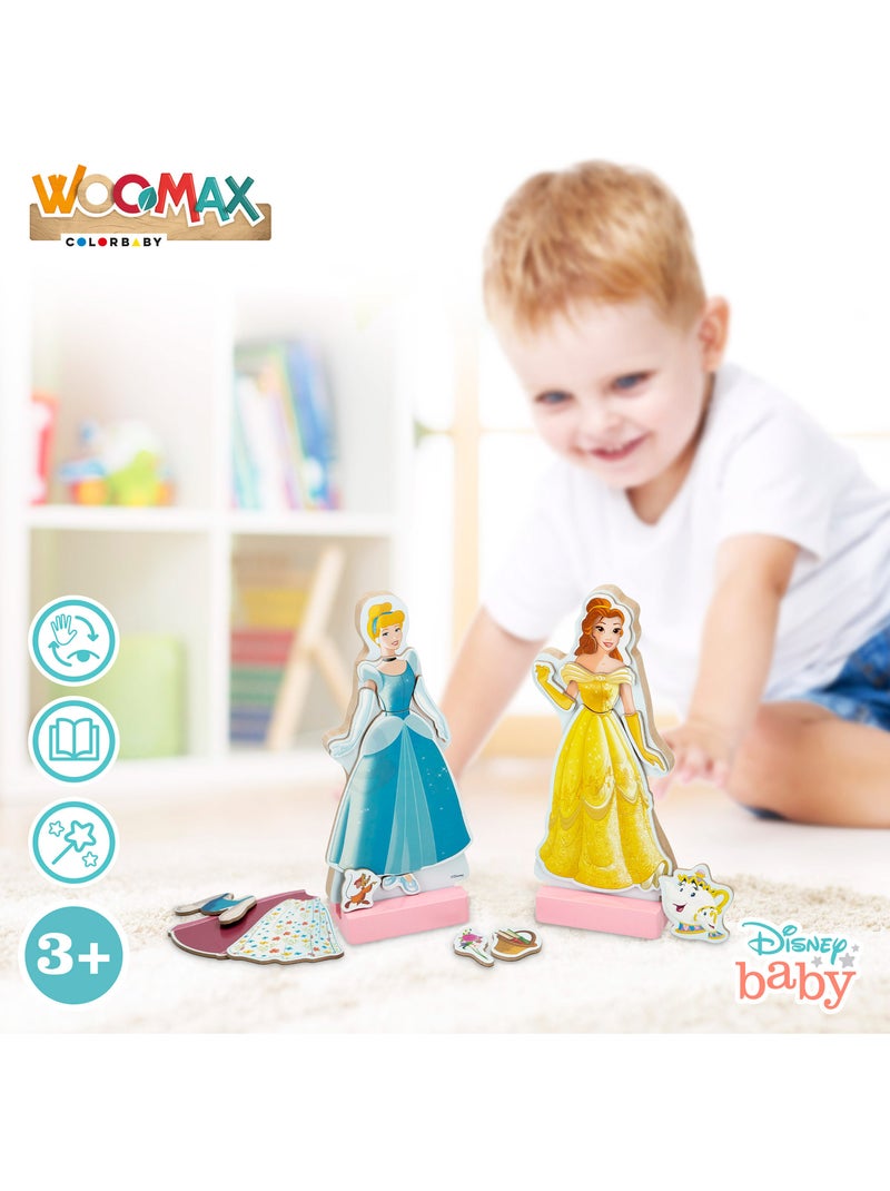 Disney Jogo magnético princesas vestidas WOOMAX Multicolorido - Kiabi