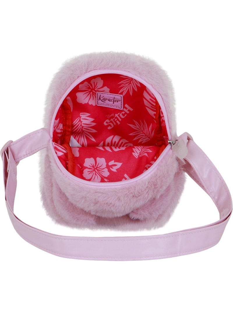 Disney Lilo e Stitch Angel Heart Mala a Tiracolo Action Plush, Rosa Rosa - Kiabi