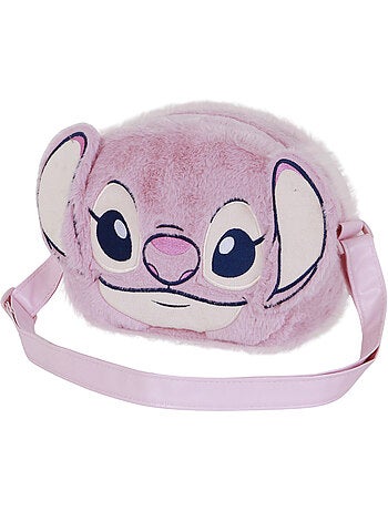Disney Lilo e Stitch Angel Heart Mini Mala a Tiracolo Plush, Rosa