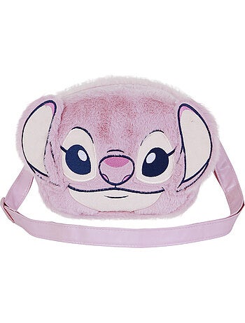 Disney Lilo e Stitch Angel Heart Mini Mala a Tiracolo Plush, Rosa