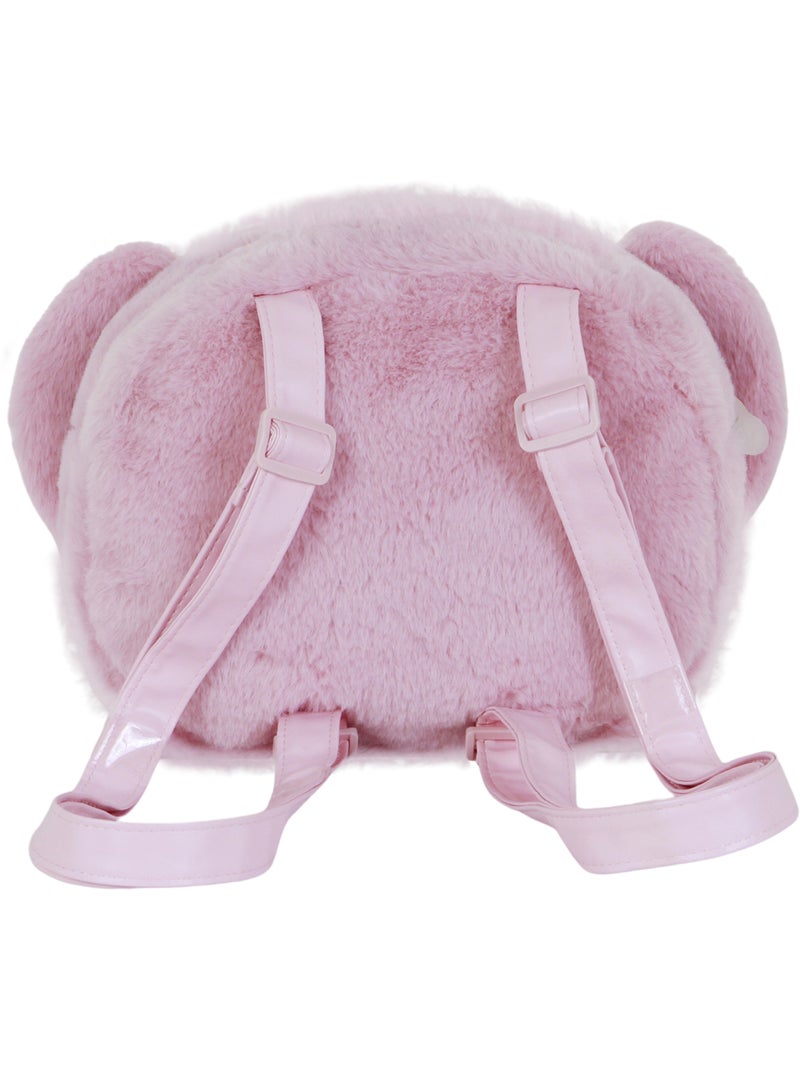 Disney Lilo e Stitch Angel Heart Mochila Plush Face, Rosa Rosa - Kiabi