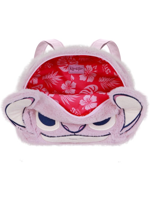Disney Lilo e Stitch Angel Heart Mochila Plush Face, Rosa - Kiabi Disney Lilo e Stitch Angel Heart Mochila Plush Face, Rosa - Kiabi