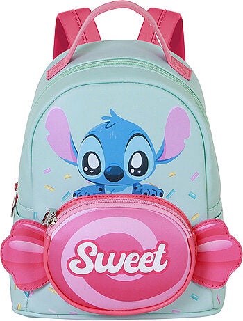 Disney Lilo e Stitch Candy Mochila Heady Pequena, Azul