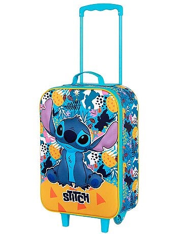 Disney Lilo e Stitch Colors Mala Trolley Soft 3D, Turquesa