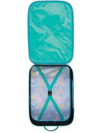 Disney Lilo e Stitch Colors Mala Trolley Soft 3D, Turquesa
