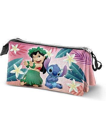 Disney Lilo e Stitch Dance Estojo Triplo, Multicolorido