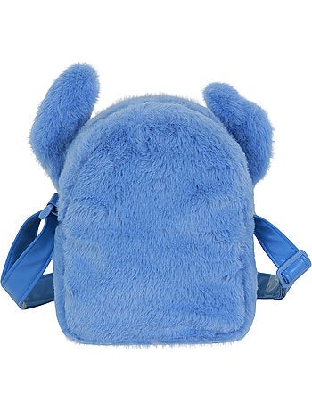 Disney Lilo e Stitch Heart Mala a Tiracolo Quadrada Plush, Azul