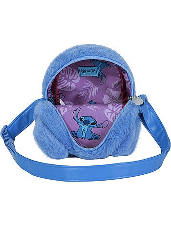 Disney Lilo e Stitch Heart Mala a Tiracolo Quadrada Plush, Azul