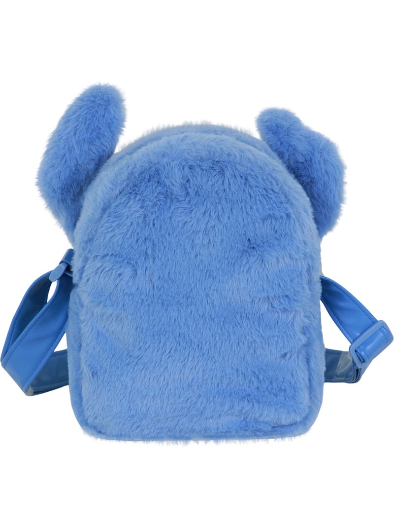 Disney Lilo e Stitch Heart Mala a Tiracolo Quadrada Plush, Azul Azul - Kiabi