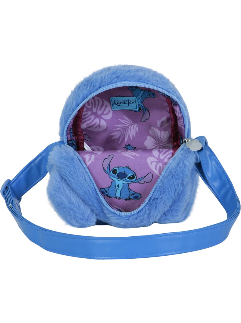 Disney Lilo e Stitch Heart Mala a Tiracolo Quadrada Plush, Azul Azul - Kiabi