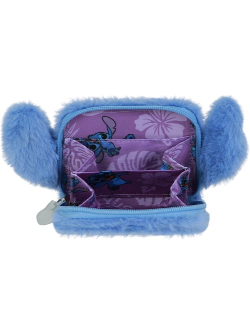 Disney Lilo e Stitch Heart Porta-moedas Plush, Azul - Kiabi
