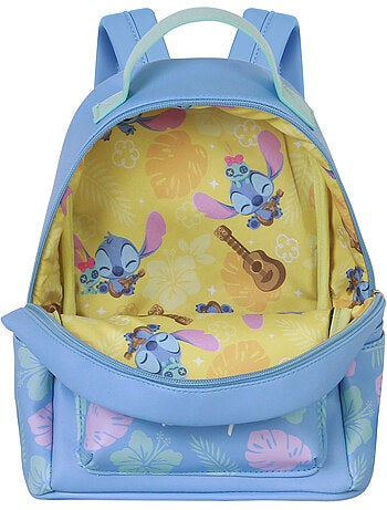 Disney Lilo e Stitch Jolly Mochila Heady Pequena, Azul